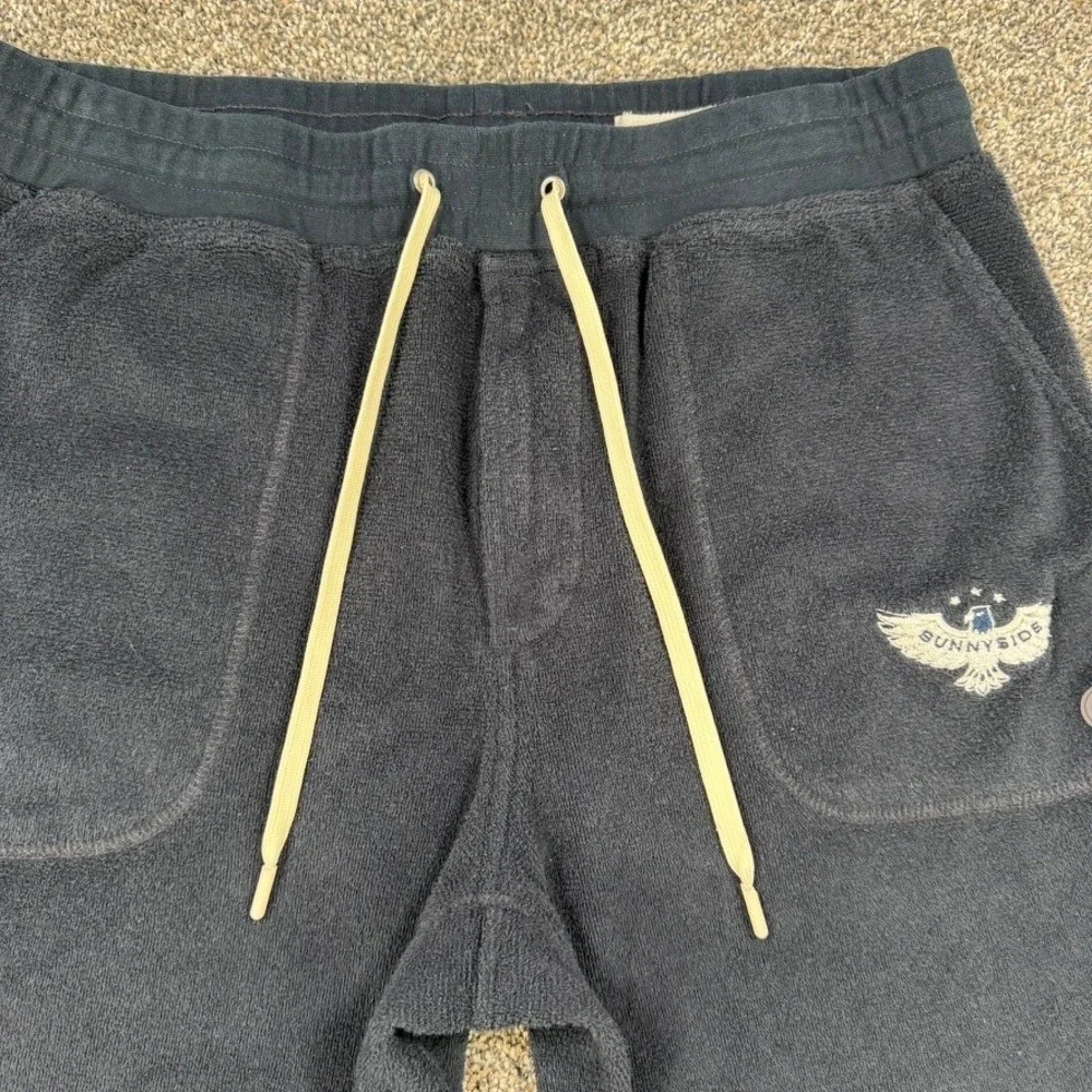 Outerknown Hightide Sunnyside Sweatpants Mens Large Navy Blue Terry Cloth Jogger